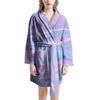 Abstract Holographic Women's Robe-grizzshop