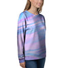 Abstract Holographic Women's Sweatshirt-grizzshop