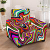 Abstract Ink Paint Armchair Cover-grizzshop