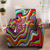 Abstract Ink Paint Armchair Cover-grizzshop
