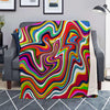 Abstract Ink Paint Blanket-grizzshop