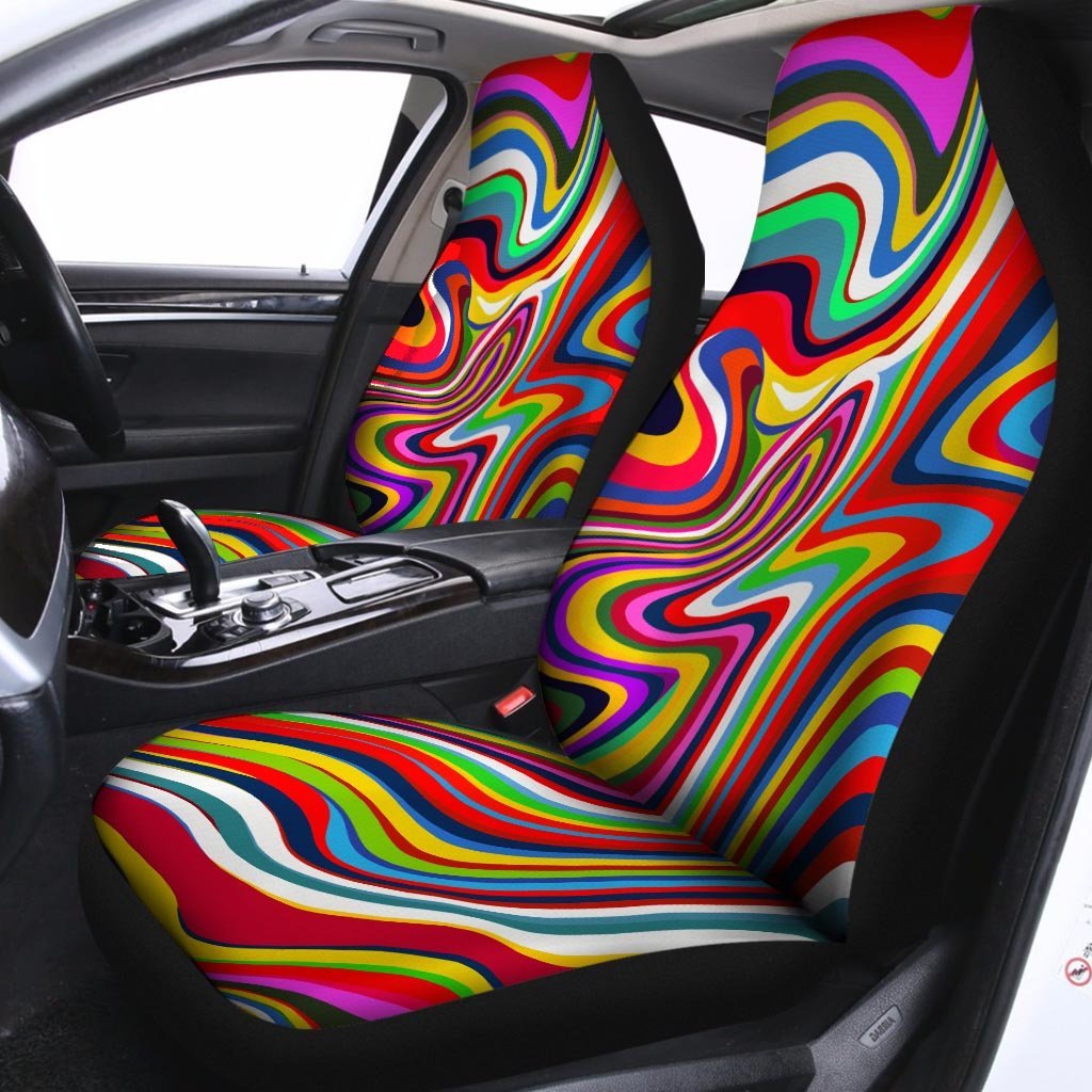 Abstract Ink Paint Car Seat Covers-grizzshop