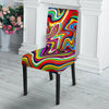 Abstract Ink Paint Chair Cover-grizzshop