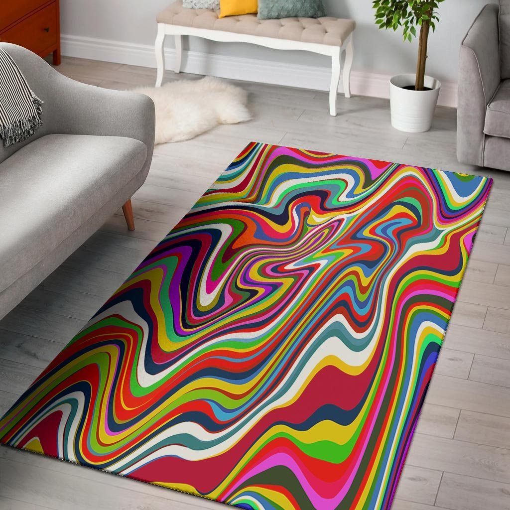 Abstract Ink Paint Floor Mat-grizzshop