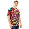 Abstract Ink Paint Men T Shirt-grizzshop
