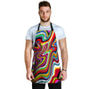 Abstract Ink Paint Men's Apron-grizzshop