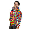 Abstract Ink Paint Men's Hoodie-grizzshop