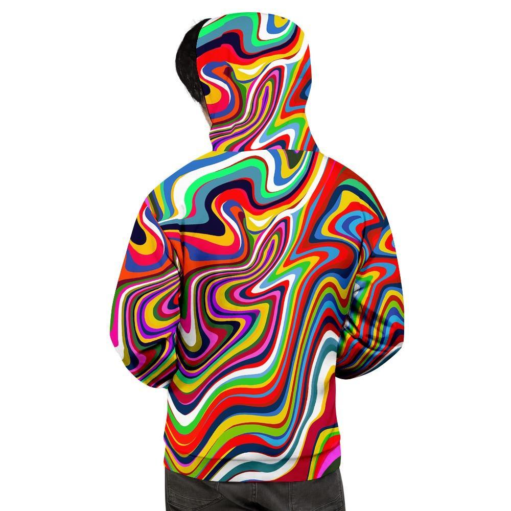 Abstract Ink Paint Men's Hoodie-grizzshop