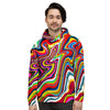 Abstract Ink Paint Men's Hoodie-grizzshop