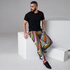 Abstract Ink Paint Men's Joggers-grizzshop