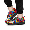 Abstract Ink Paint Men's Sneakers-grizzshop