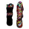 Abstract Ink Paint Muay Thai Shin Guard-grizzshop