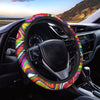 Abstract Ink Paint Steering Wheel Cover-grizzshop