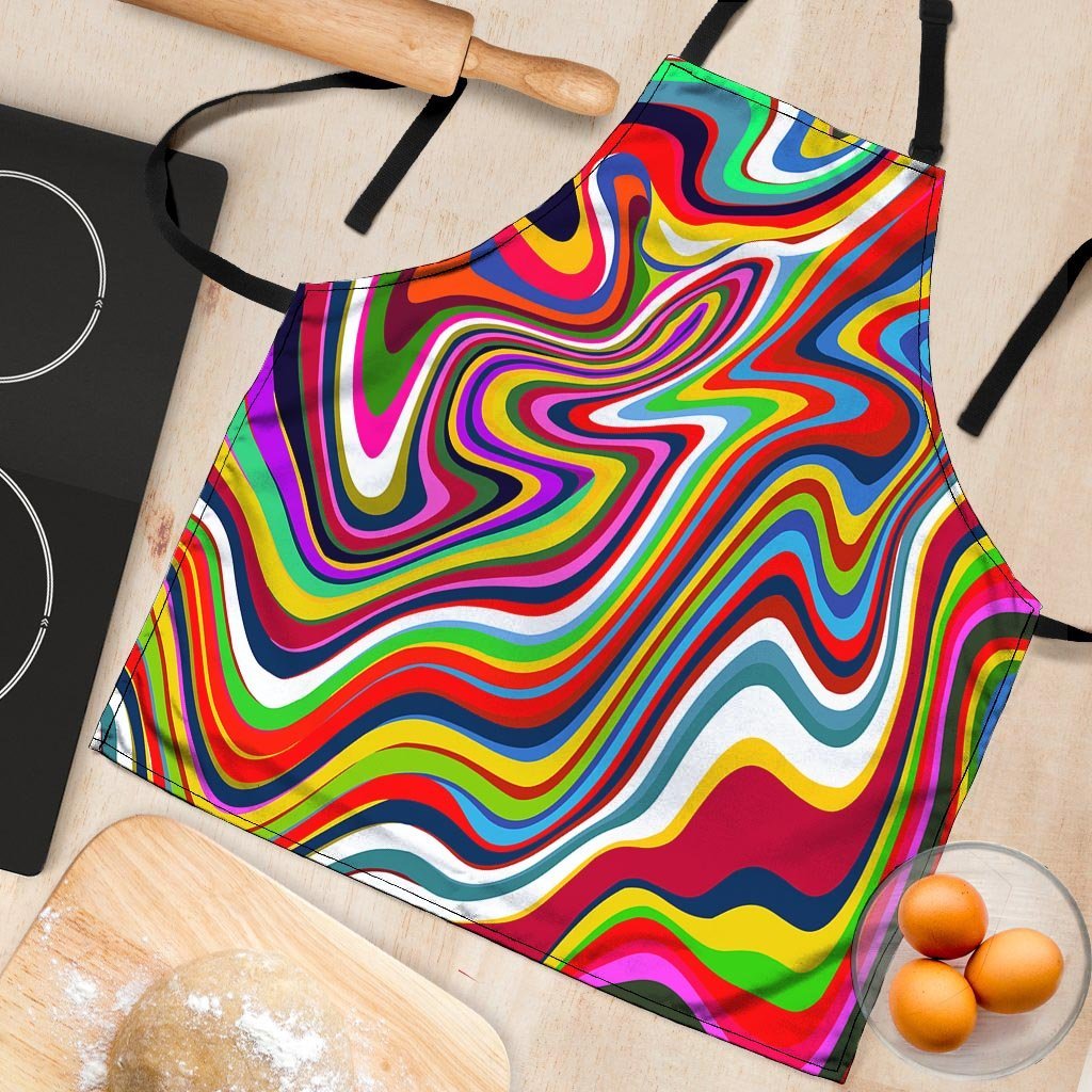 Abstract Ink Paint Women's Apron-grizzshop