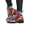 Abstract Ink Paint Women's Boots-grizzshop