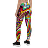 Abstract Ink Paint Women's Leggings-grizzshop