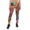 Abstract Ink Paint Women's Leggings-grizzshop
