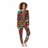 Abstract Ink Paint Women's Pajamas-grizzshop