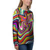 Abstract Ink Paint Women's Sweatshirt-grizzshop