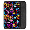 Abstract Lip Graffiti Print Car Console Cover-grizzshop