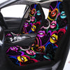 Abstract Lip Graffiti Print Car Seat Covers-grizzshop