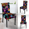 Abstract Lip Graffiti Print Chair Cover-grizzshop