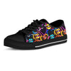 Abstract Lip Graffiti Print Men's Low Top Shoes-grizzshop