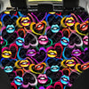 Abstract Lip Graffiti Print Pet Car Seat Cover-grizzshop