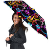 Abstract Lip Graffiti Print Umbrella-grizzshop