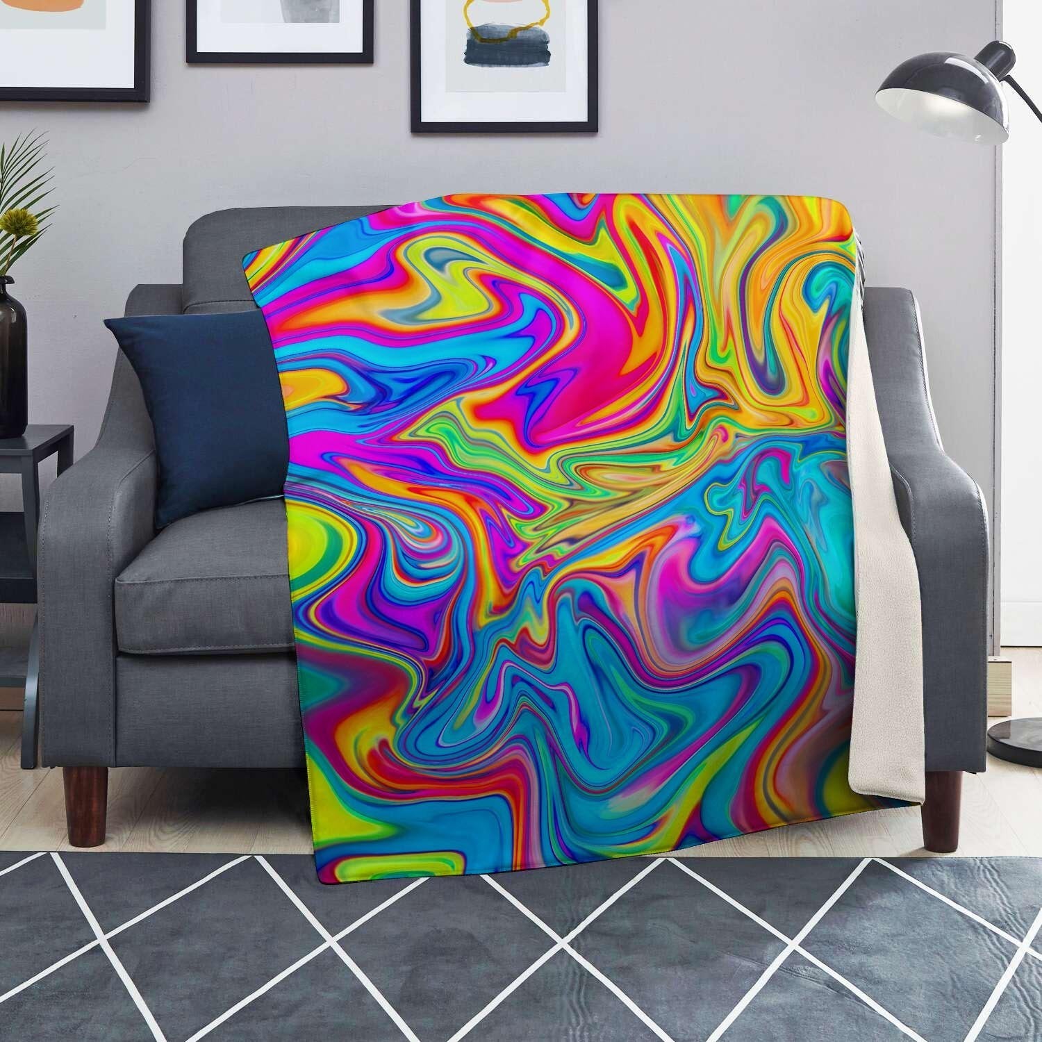 Abstract Mixing Ink Blanket-grizzshop