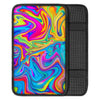 Abstract Mixing Ink Car Console Cover-grizzshop