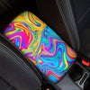 Abstract Mixing Ink Car Console Cover-grizzshop