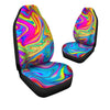 Abstract Mixing Ink Car Seat Covers-grizzshop