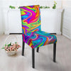 Abstract Mixing Ink Chair Cover-grizzshop