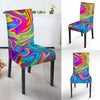 Abstract Mixing Ink Chair Cover-grizzshop