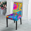 Abstract Mixing Ink Chair Cover-grizzshop