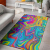 Abstract Mixing Ink Floor Mat-grizzshop