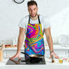 Abstract Mixing Ink Men's Apron-grizzshop