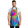 Abstract Mixing Ink Men's Apron-grizzshop