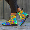 Abstract Mixing Ink Men's Boots-grizzshop