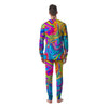 Abstract Mixing Ink Men's Pajamas-grizzshop