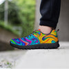 Abstract Mixing Ink Men's Sneakers-grizzshop