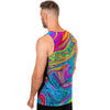 Abstract Mixing Ink Men's Tank Tops-grizzshop