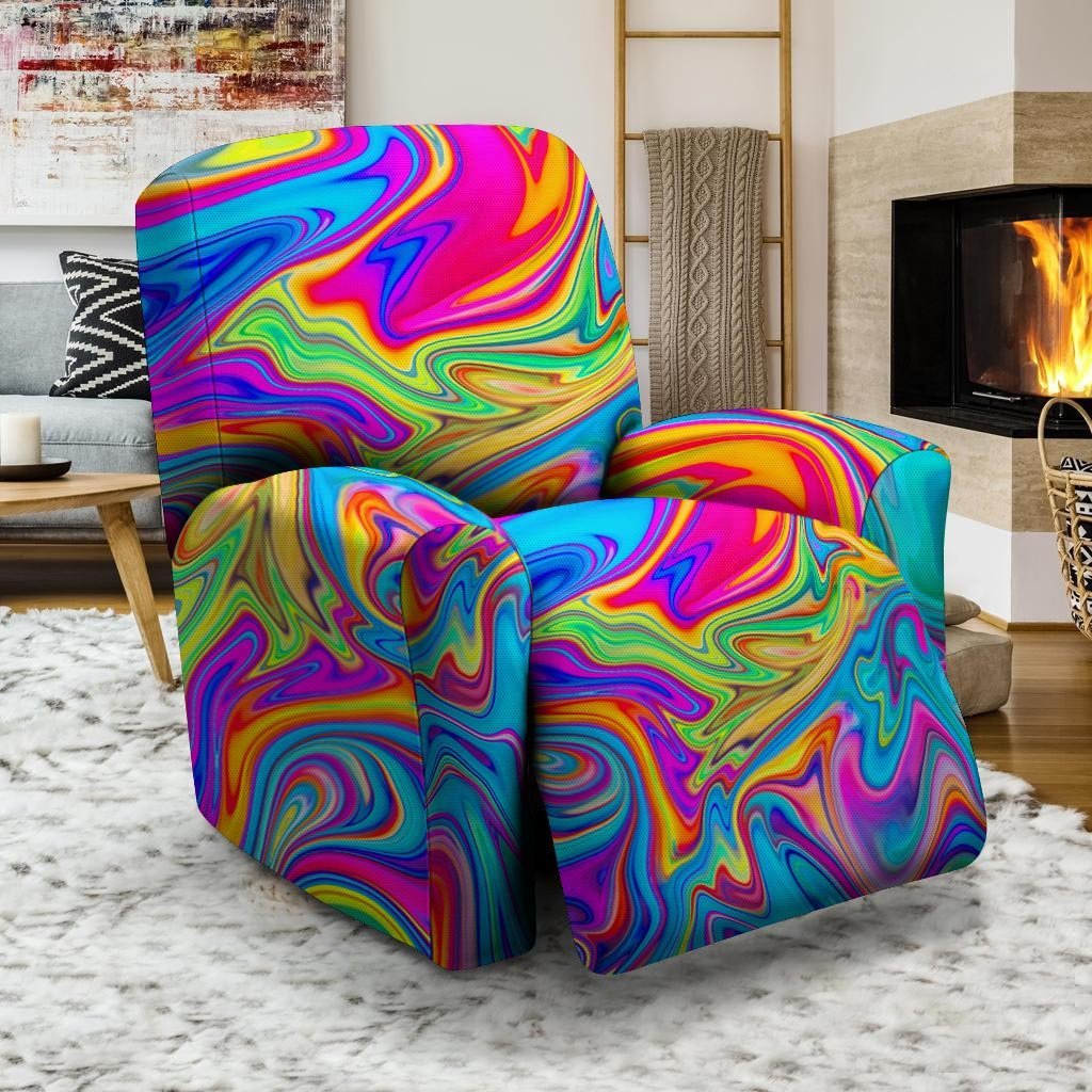 Abstract Mixing Ink Recliner Cover-grizzshop