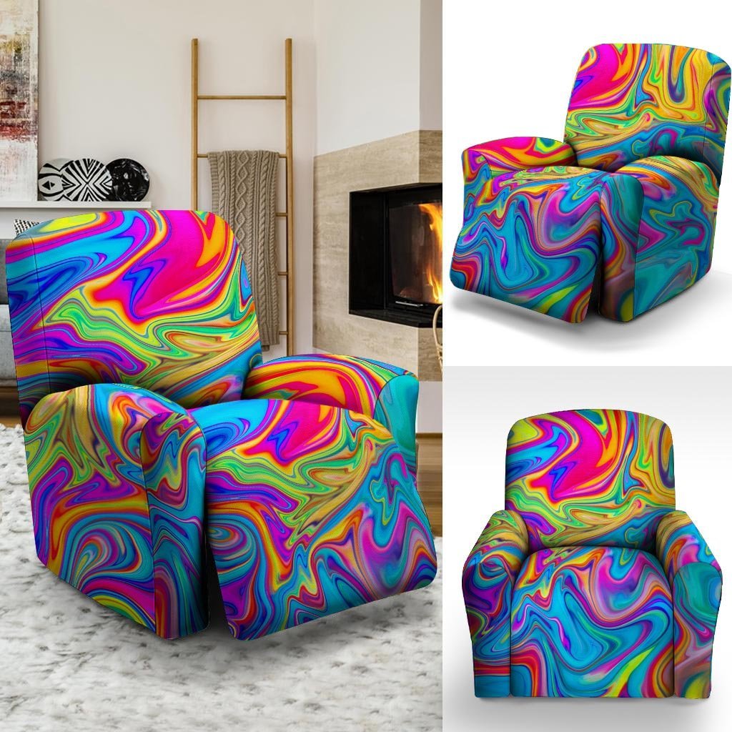 Abstract Mixing Ink Recliner Cover-grizzshop