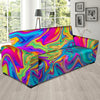 Abstract Mixing Ink Sofa Cover-grizzshop