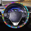 Abstract Mixing Ink Steering Wheel Cover-grizzshop