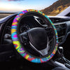 Abstract Mixing Ink Steering Wheel Cover-grizzshop