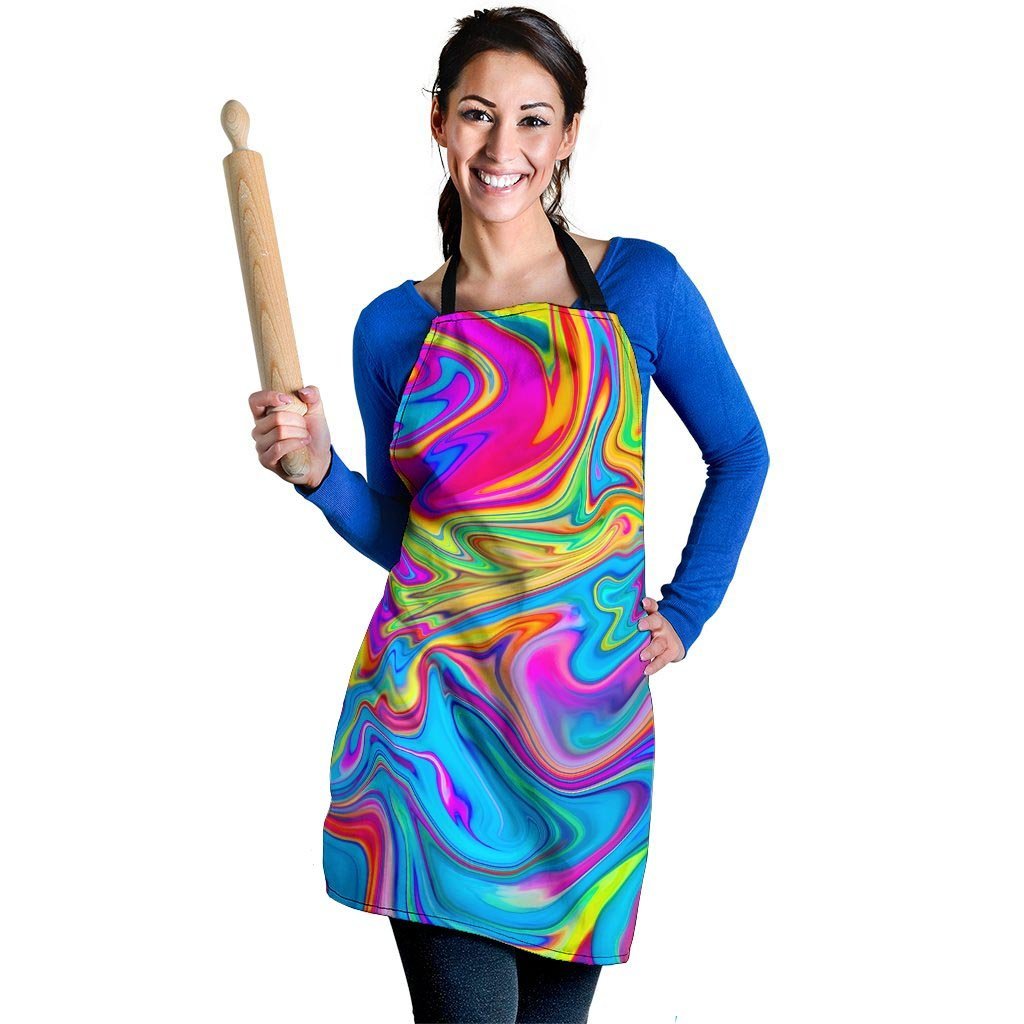 Abstract Mixing Ink Women's Apron-grizzshop