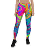 Abstract Mixing Ink Women's Leggings-grizzshop